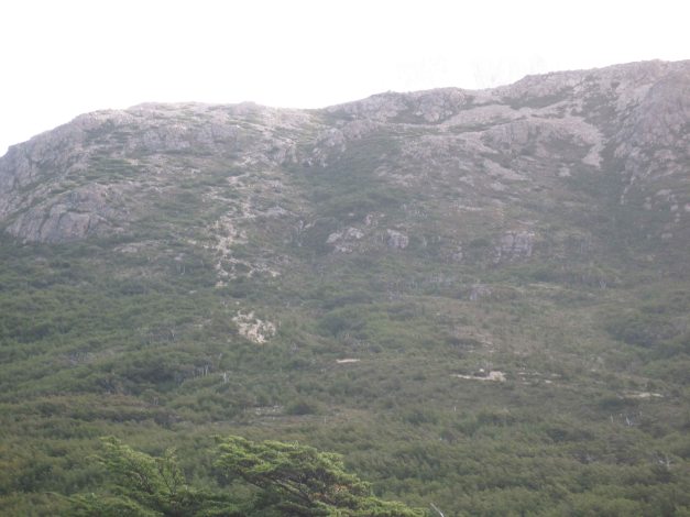 ...and the hill we are going to climb tomorrow morning in the dark