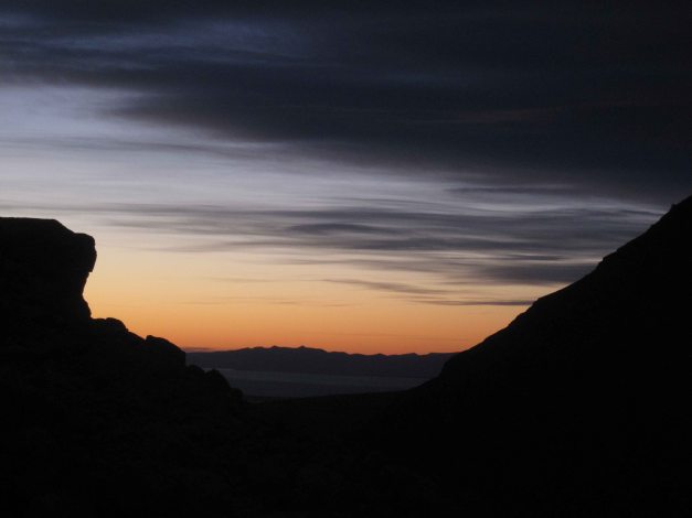 Sunrise in front of the Cerro Fitz Roy - amazing!
