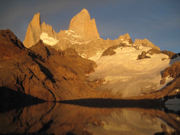 Fitz Roy with lake