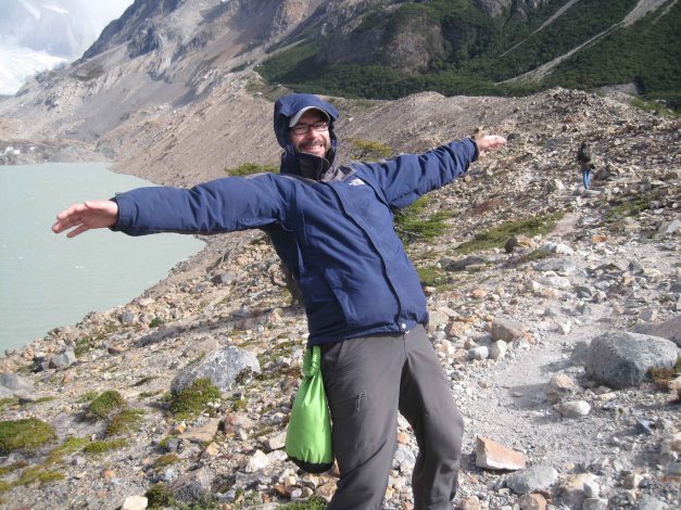 but bloody windy up here - "...and I fly like an eeeeagle..."