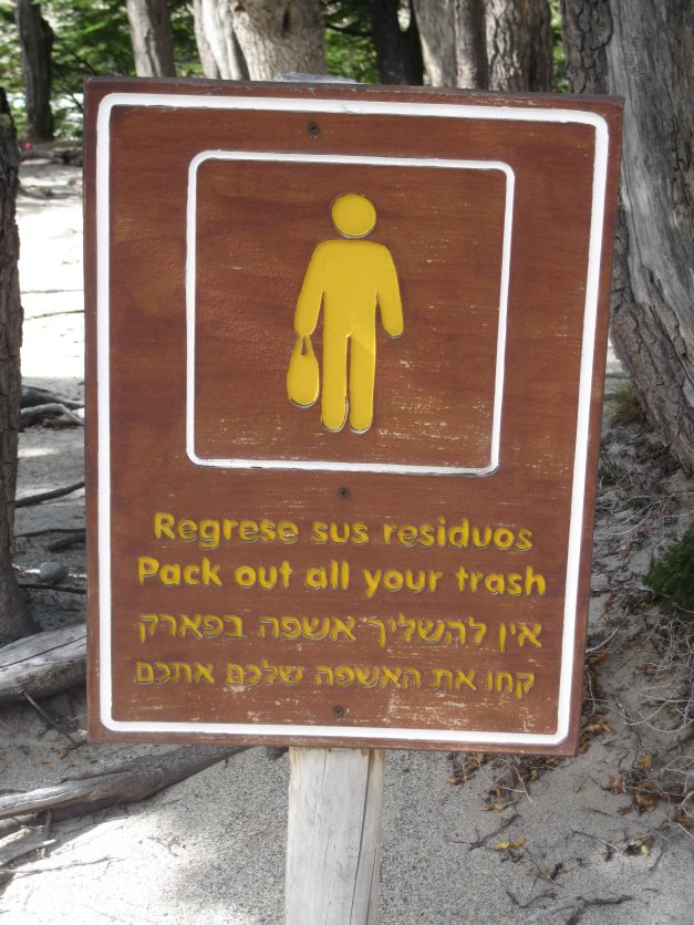 Sign are written in...Hebrow!