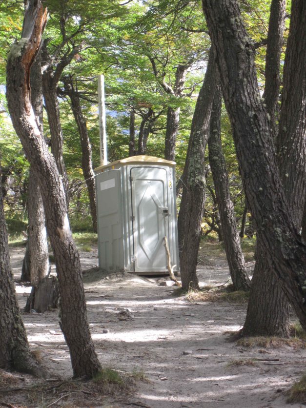 The facilities of camp site Di Agostini...