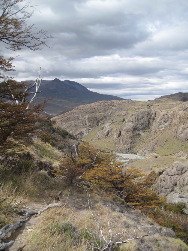 ...and walking in a beautiful landscape all day.