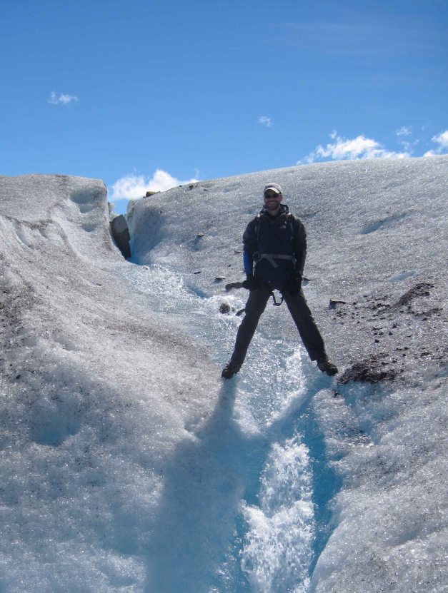 Me on the glacier...:-)