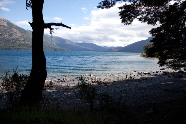 See und Berge im National Park Lanín