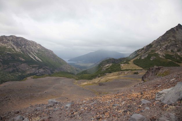 Aufstieg zum Volcán Lanín