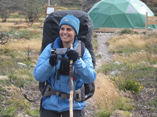 Here she's still laughing...