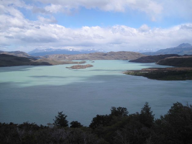 It was worth climbing over rocks in the French valley - the view up here is great!