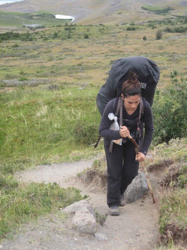 ...but when we have to go uphill you can't here a word ;-)