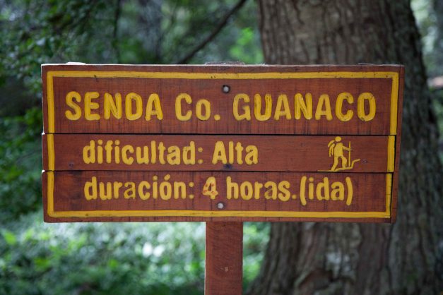 Einlaufen zum Zweiten - auf zum Cerro Guanaco.