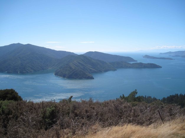 Aussicht vom Eatwells Rastplatz