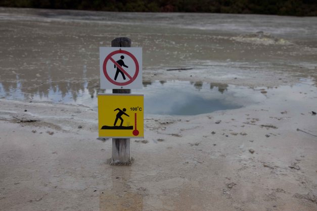 Achtung heiss - nicht anfassen!