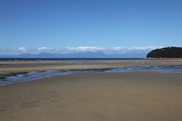 Start zum Abel Tasman Trip in Marahau