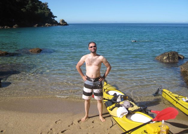 Hier ist der Beweis: Noch keinerlei Ferienbräune! Ich muss meine Auszeit definitiv verlängern - so weiss kann ich doch nicht in die Schweiz zurück kehren... :-)