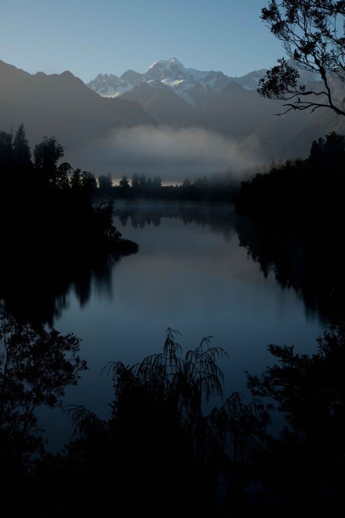 Mt. Cook and Lake Matheson