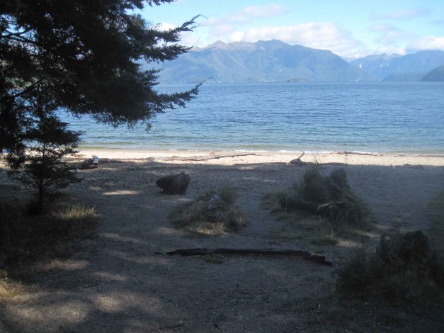 Ausblick von der Hütte