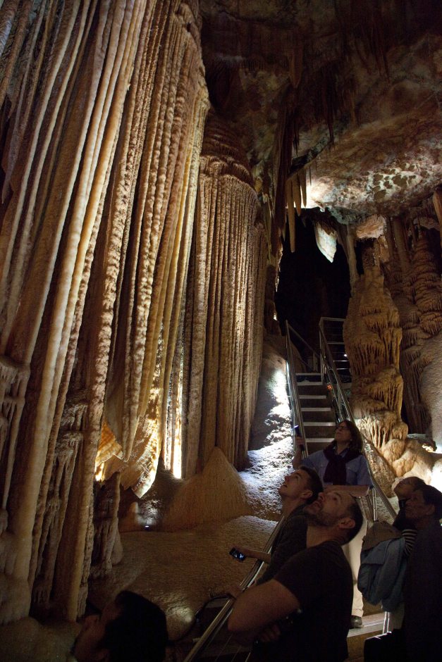 Orient Cave impressions - just look at the stairs to get a feeling for the dimensions