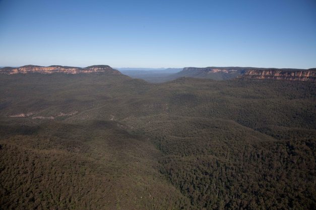 Breathtaking scenery - and the are really shimmering blueish!