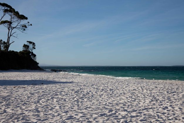 Hyams Beach - officially the beach with the whitest sand in the word (as documented in the Guinness Book of Records)