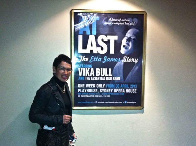 ...attending a the 'Etta James story'...